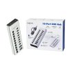 Hub USB3.2 10-portow USB-A/C, funkcja on/off